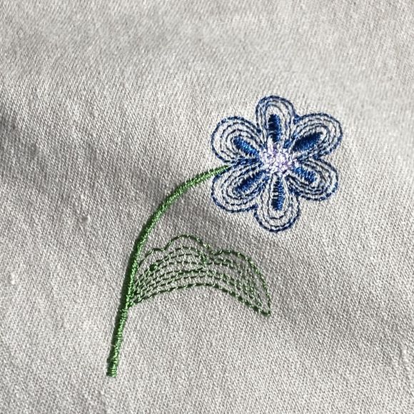 Womens 1X Vintage Denim & Co Tan Embroidered Floral boho Jacket - Picture 7 of 13